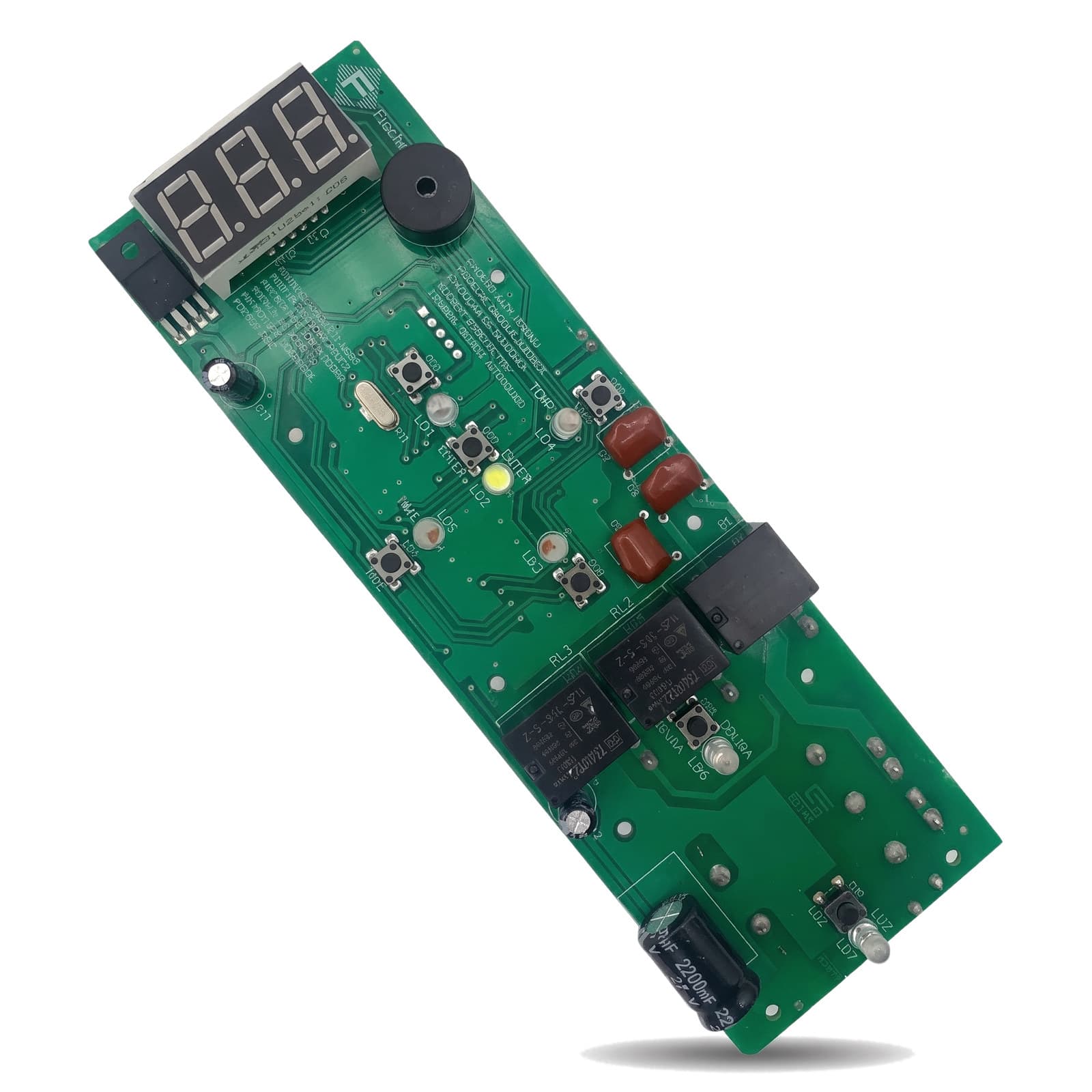 Placa Eletrônica Forno Elétrico de Embutir Fischer Gratinatto Lumen 127V 16406: foto em fundo branco