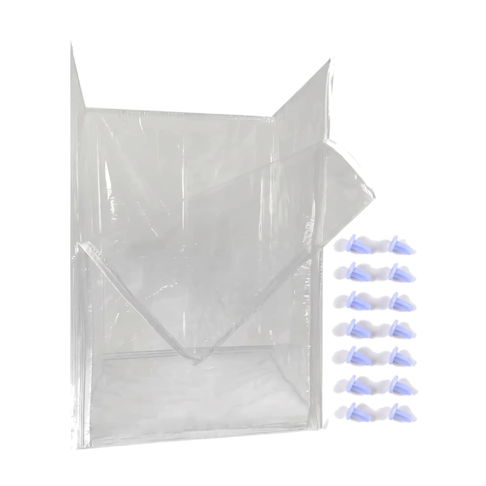 Kit Saco Secadora Fischer Amiga 4kg Compatível com 14 Pinos de Fixação 16767: foto em fundo branco