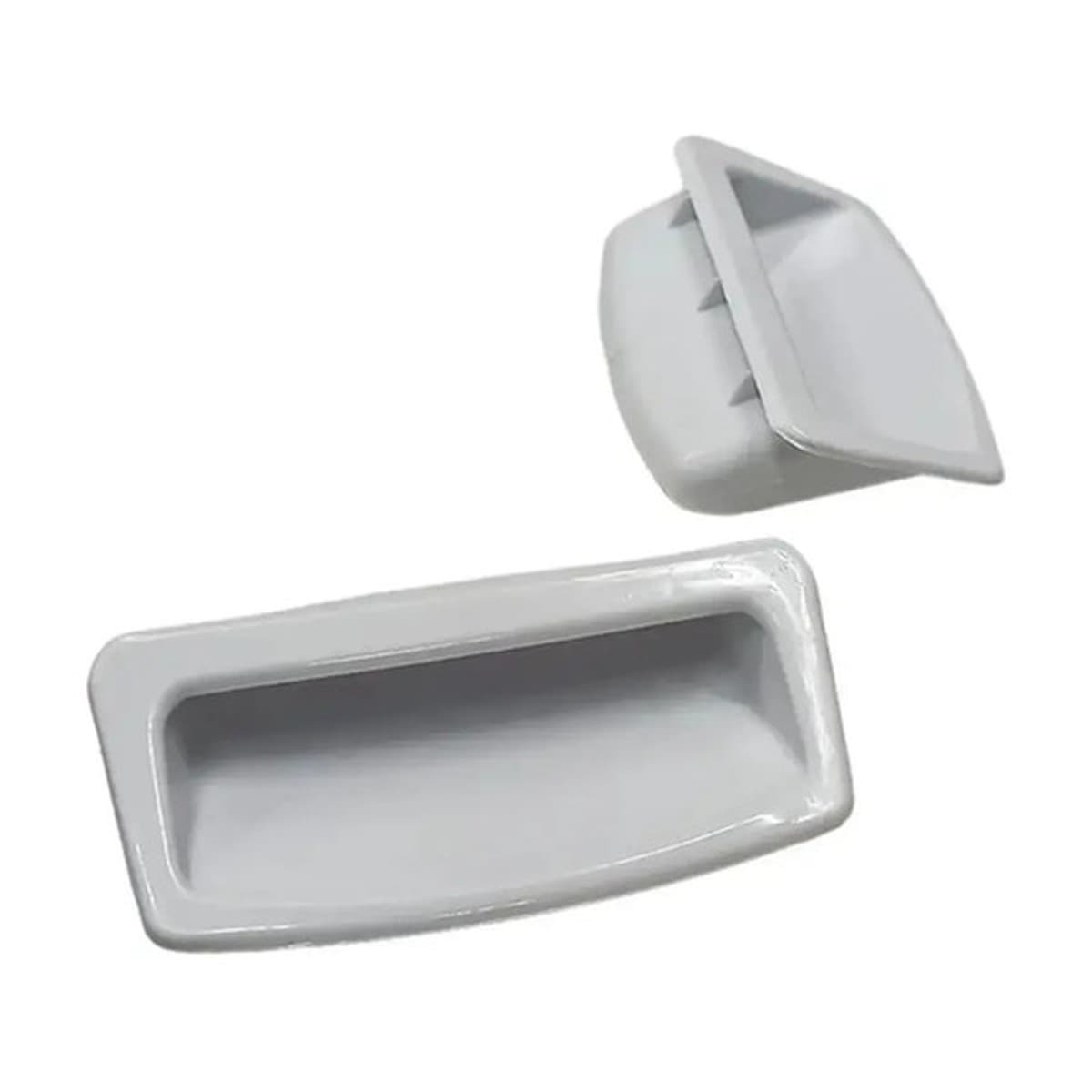 Kit 2 Alças do Gabinete Lateral Lavadora Brastemp Consul Bwc06 Cwe08 326004688: foto real 2