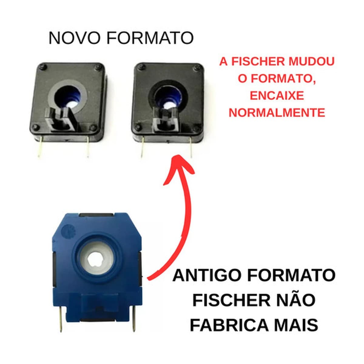Kit 2 Interruptores de Acendimento Cooktop Fischer 4Q Fit Line 4Q TC 347: foto real 2