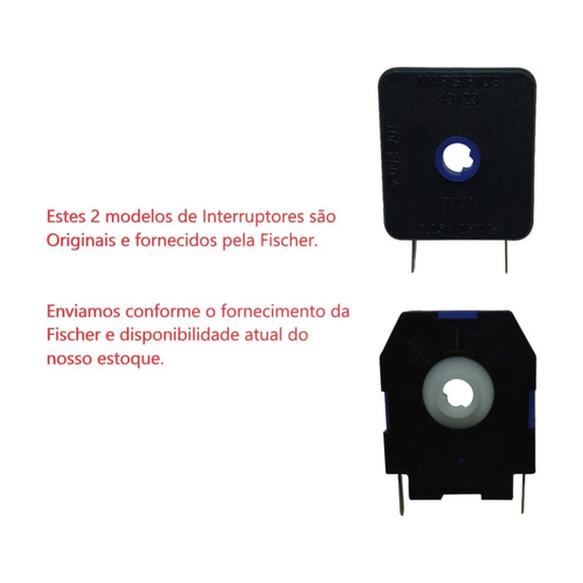 Kit 2 Interruptores de Acendimento Cooktop Fischer 4Q Fit Line 4Q TC 347: foto real 3
