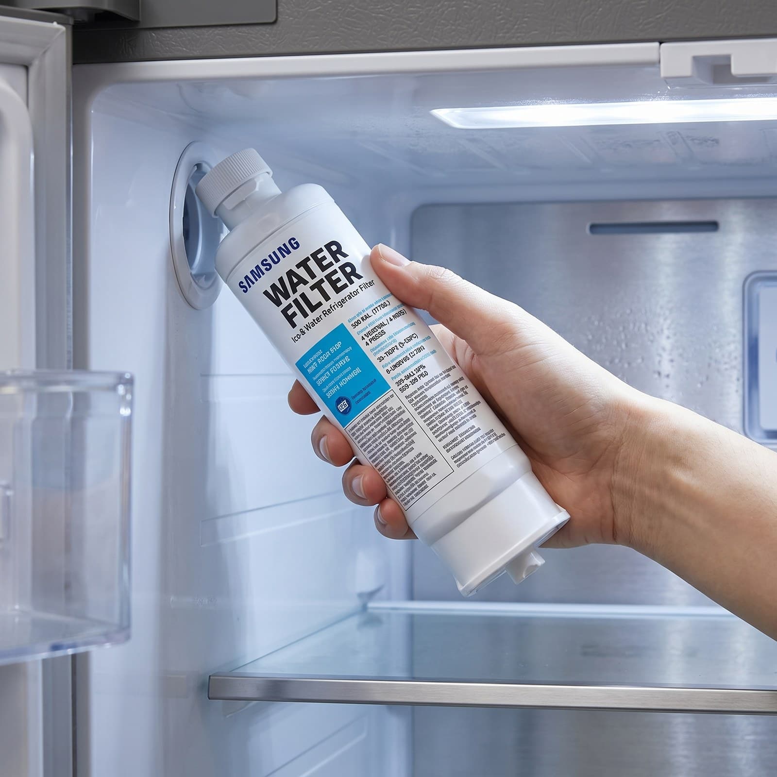Filtro de Água Geladeira Samsung French Door DA97-17376B HAF-QIN Compatível: em uso