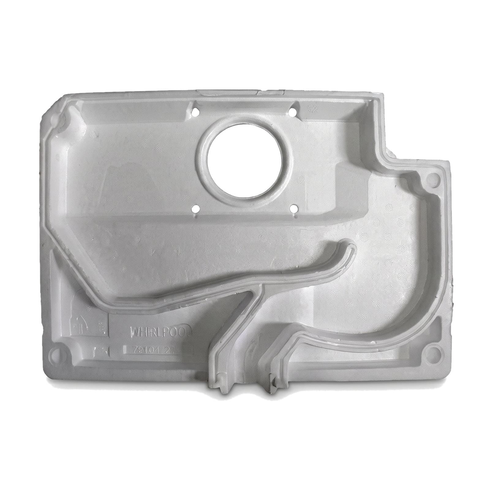 Isopor Geladeira Brastemp Consul Brm50 Crm50 W10292562: foto em fundo branco