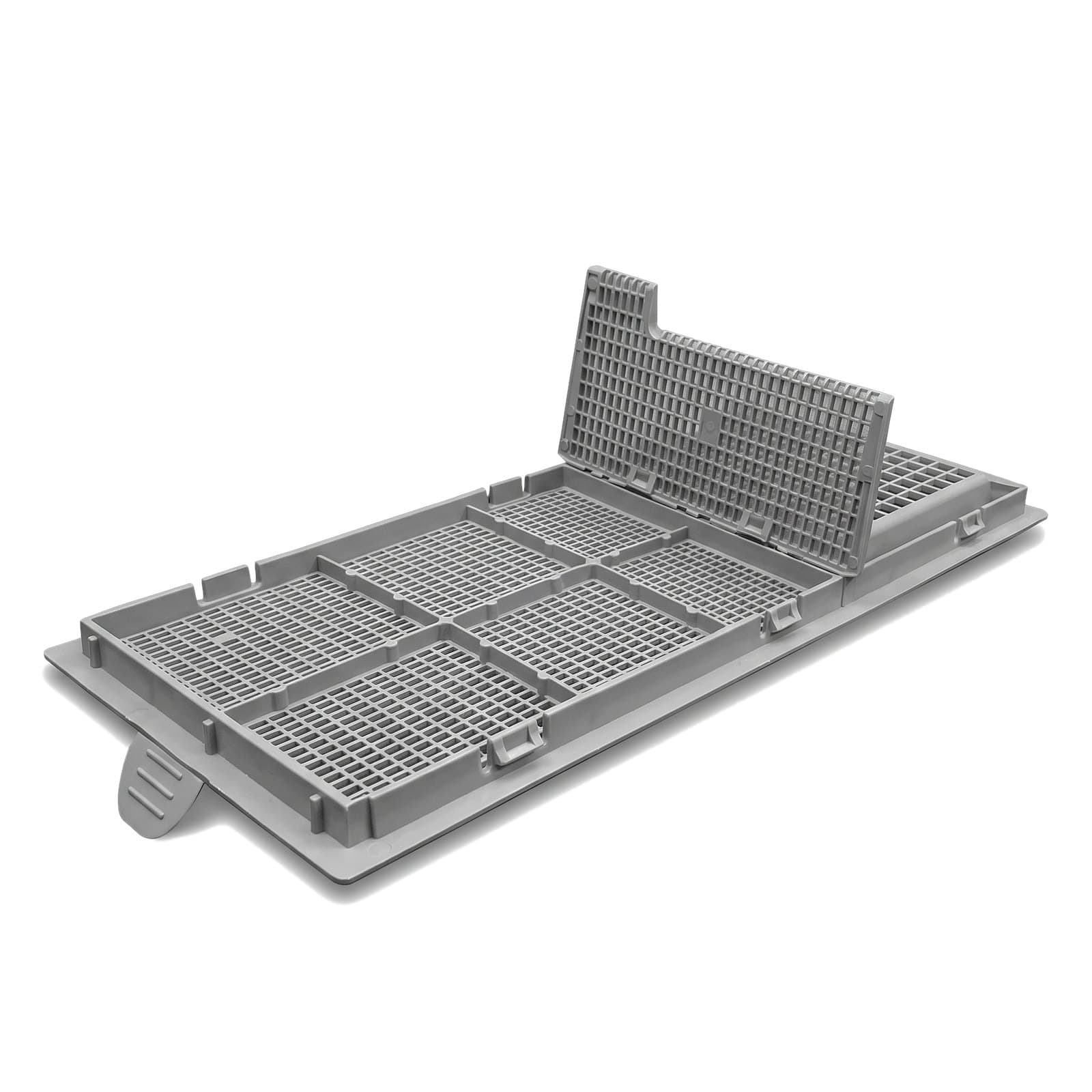 Conjunto Filtro e Calha Lava-Louças Brastemp Blf08 W10371819: foto em fundo branco