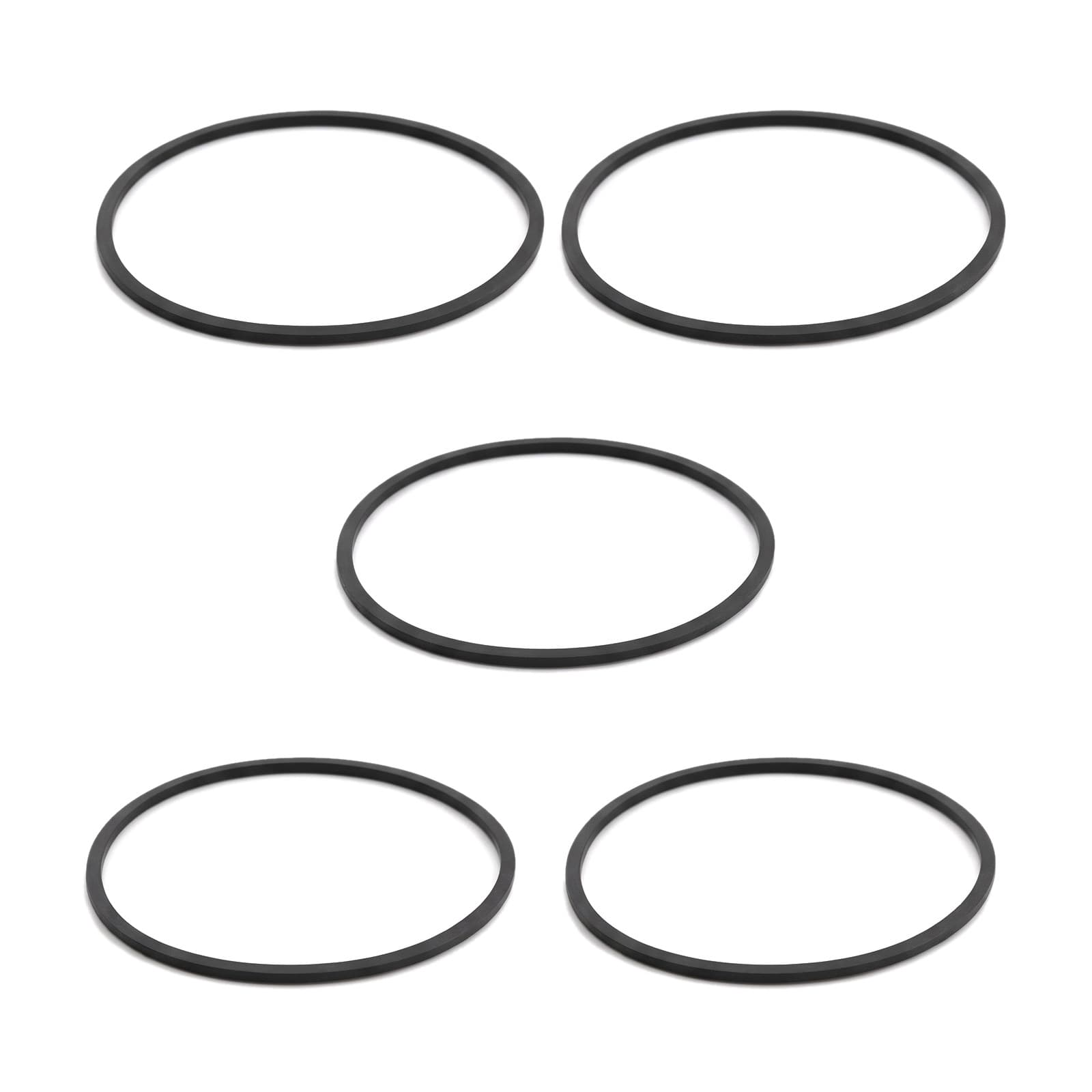Kit 5 Anéis de Vedação Disco de Apoio Cooktop Brastemp Consul Bdd75 Bdd85 W11262289: foto em fundo branco