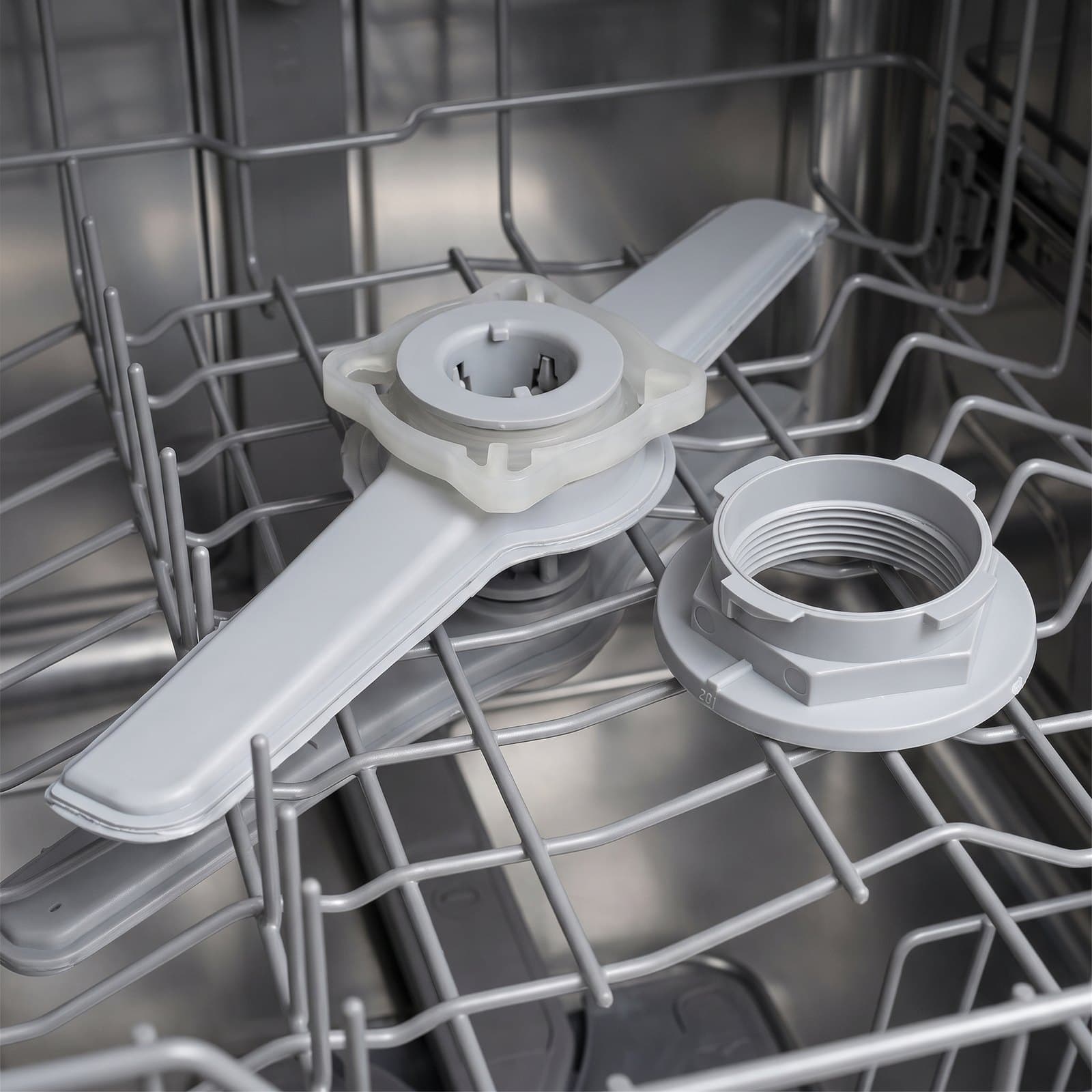 Hélice Espargidor Superior Lava Louça Brastemp Blf08 Ble20a: detalhe da peça