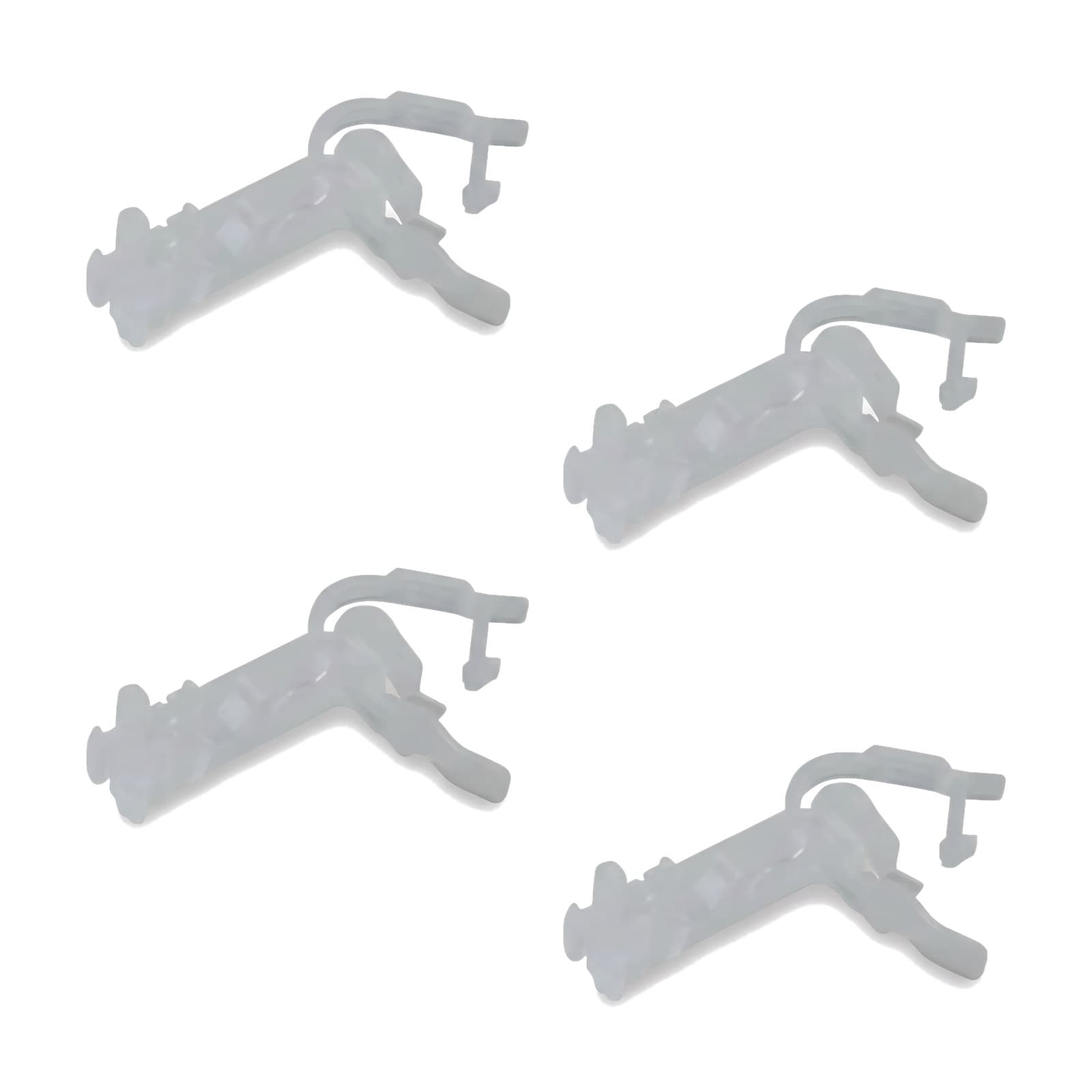 Kit 4 Presilhas Trava Condensador Geladeira Freezer Brastemp Consul W11328715: foto em fundo branco