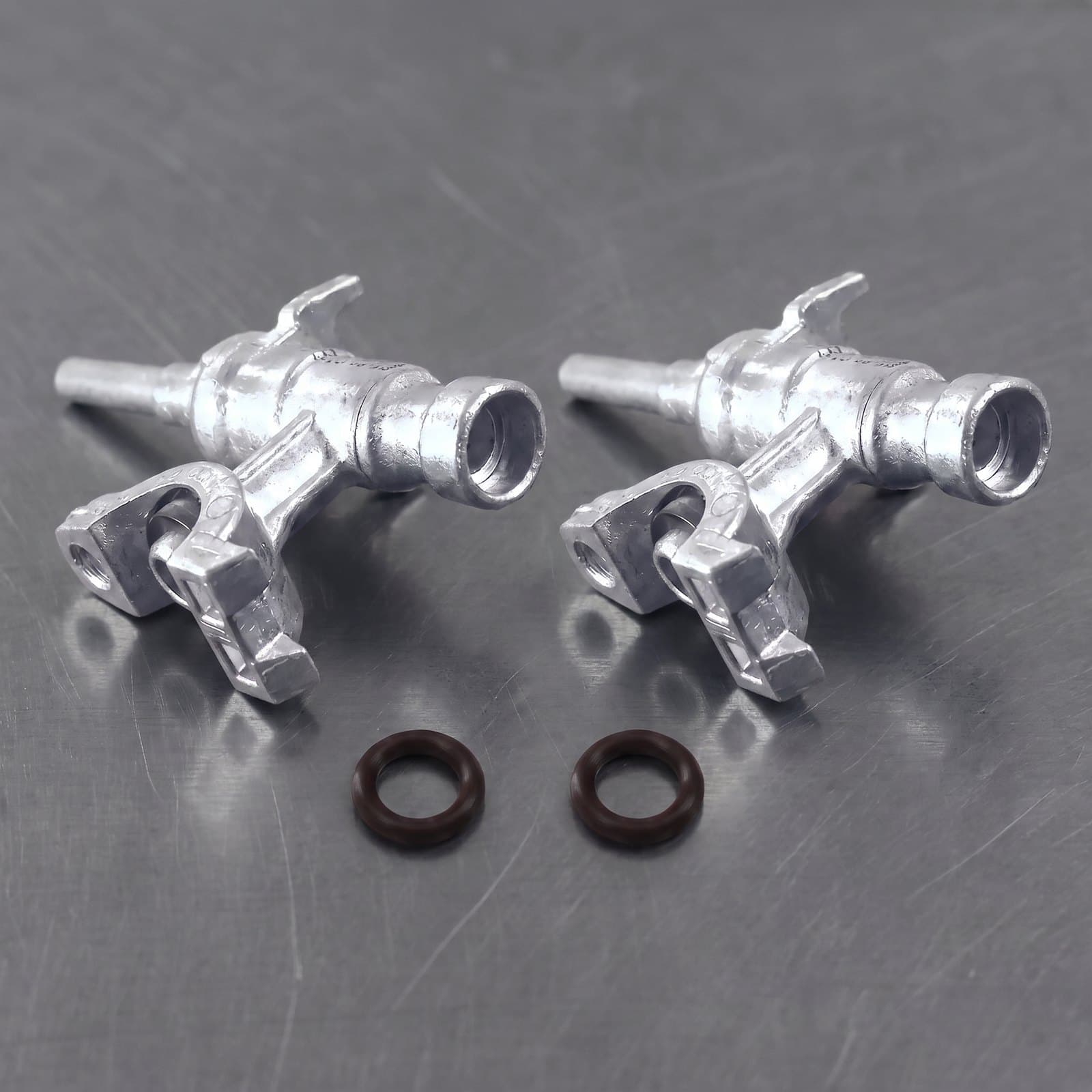 Kit 2 Registro Ramal Fogão Consul Brastemp e Anel Vedação: detalhe da peça