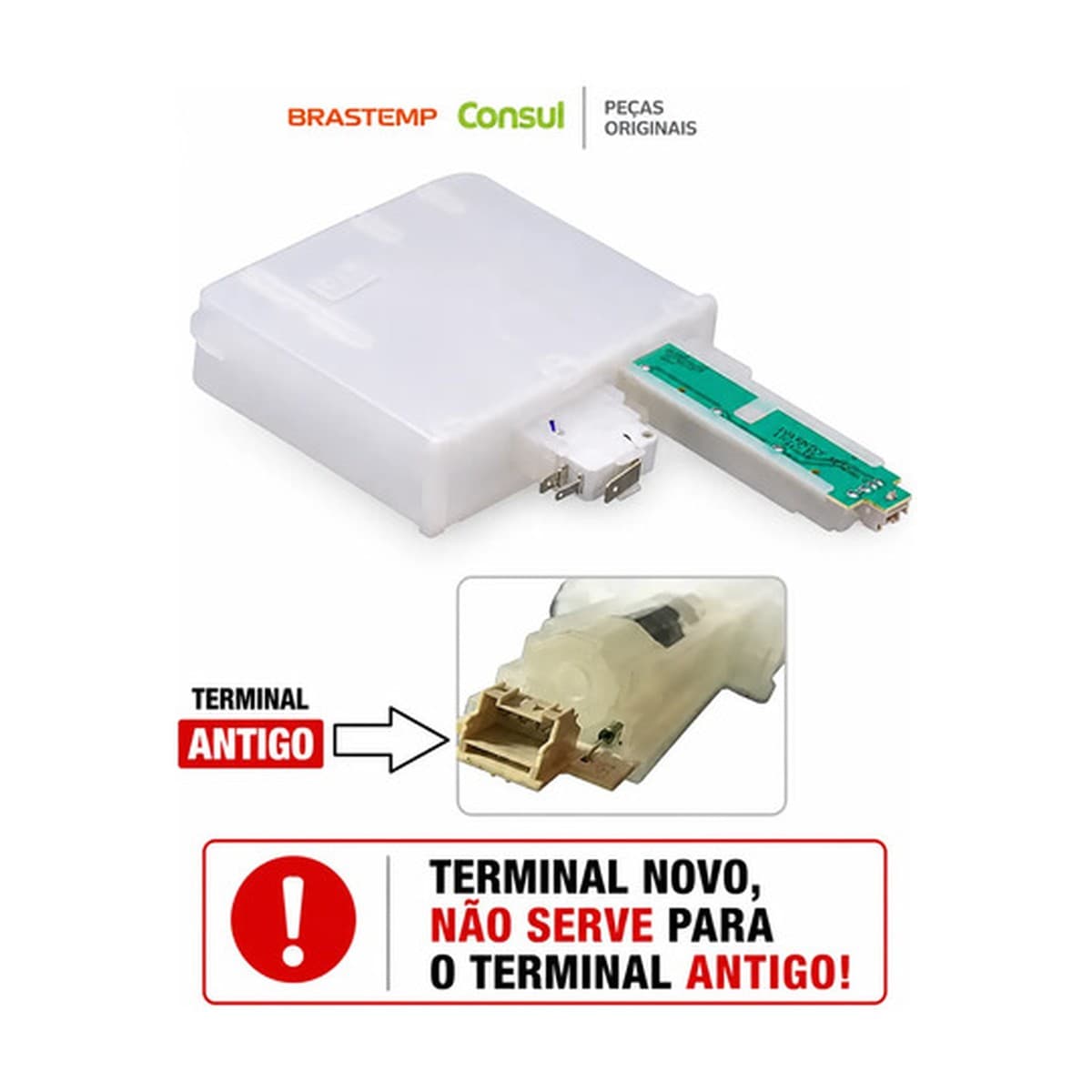 Conjunto Sensor de Nível Lava-Louças Brastemp Ble20 Blf06 Blf08 Ple20 W11698623: foto real 2