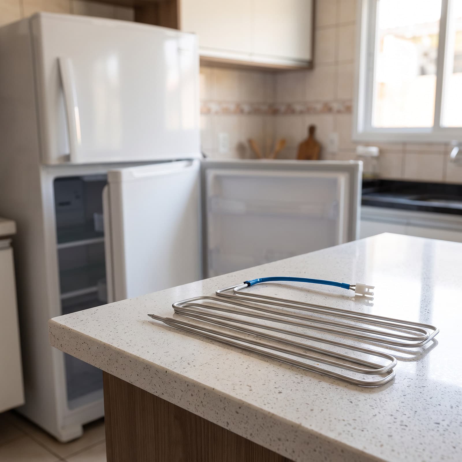 Resistência de Degelo 220V Geladeira Brastemp Bre80 Bro80 Bre85 W10771376