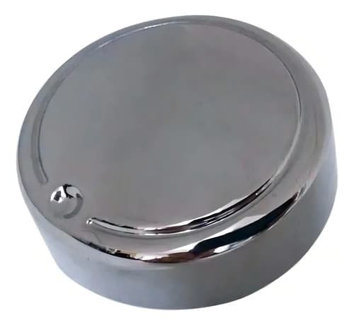 Botão Forno Fischer Fit 1 Peça Cromado